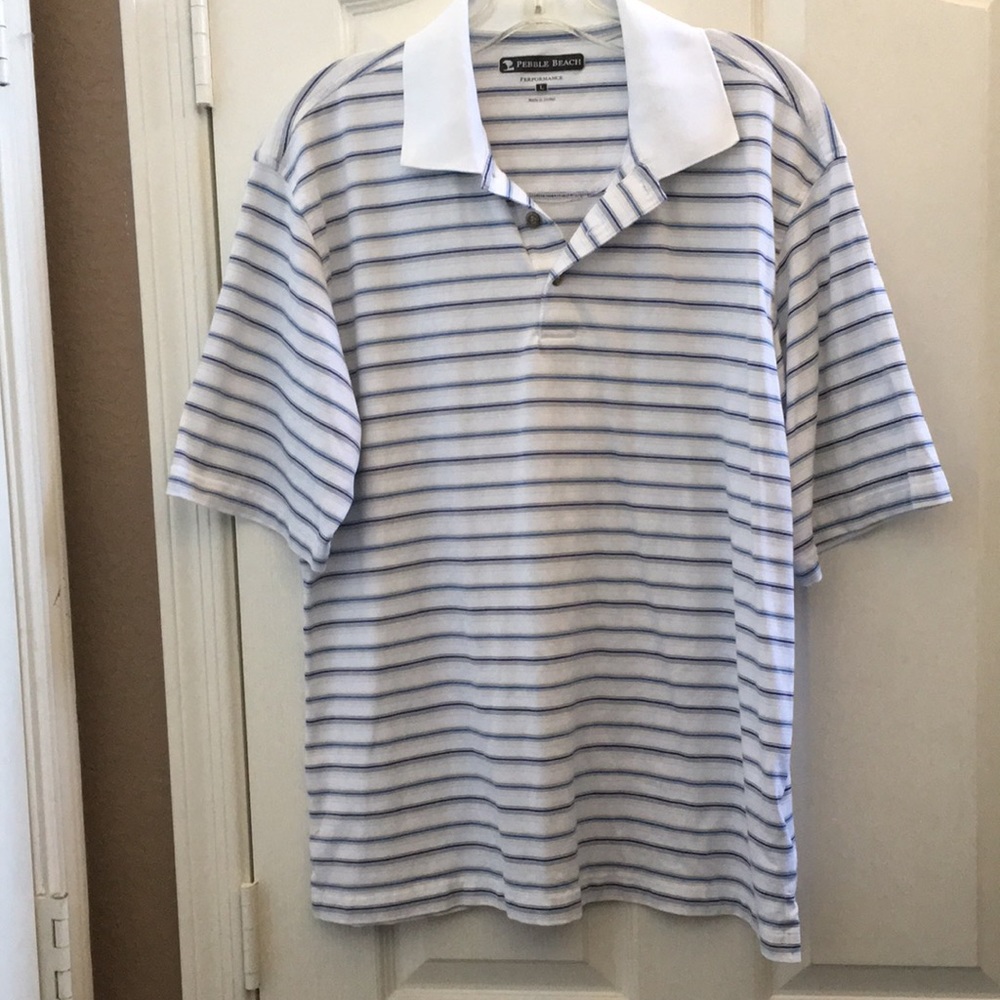 FINAL MARKDOWN Men’s Pebble Beach Polo Shirt (L)
